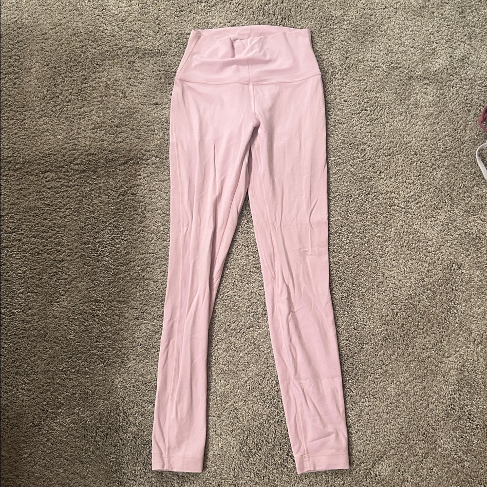 Lululemon Pink High-Waisted Leggings